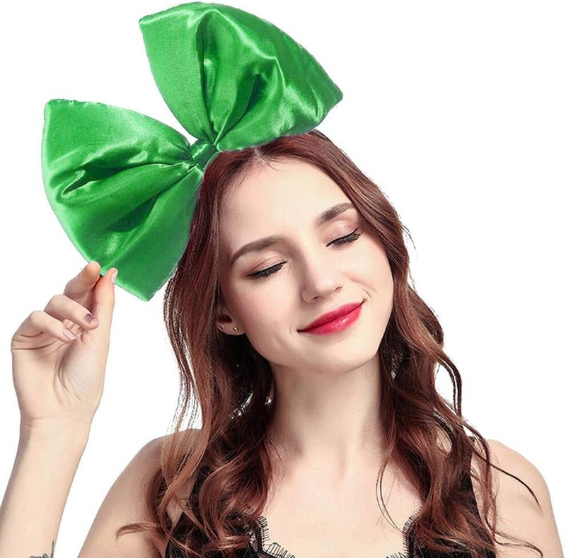 BUTITNOW BUYITNOW Women Huge Bow Headband Cute Bowknot Hair Hoop for Halloween Cosplay - Image 1
